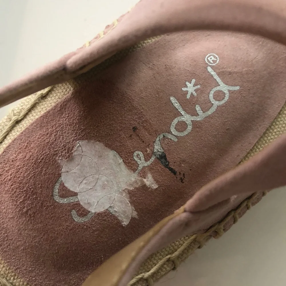 Splendid Women’s Seward Platform Espadrille Sandal Size 8.5